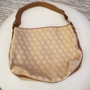Dooney & Bourke Fabric & Leather Hobo